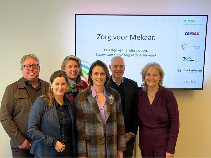 Zorgorganisaties in de Achterhoek bundelen krachten en starten coöperatie Zorg voor Mekaar