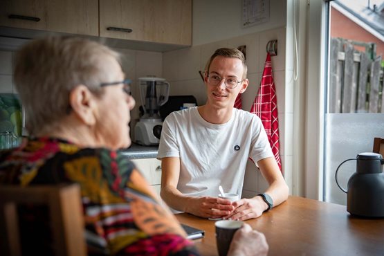 Wijkverpleegkundige Wouter: ‘Mooi dat Sensire zo vernieuwend is’